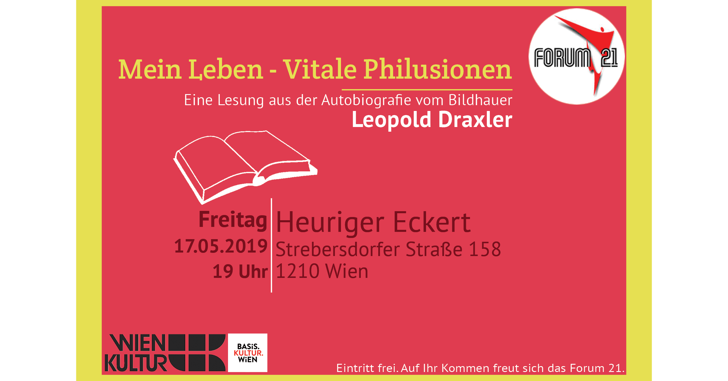 Lesung mit Leopold Draxler