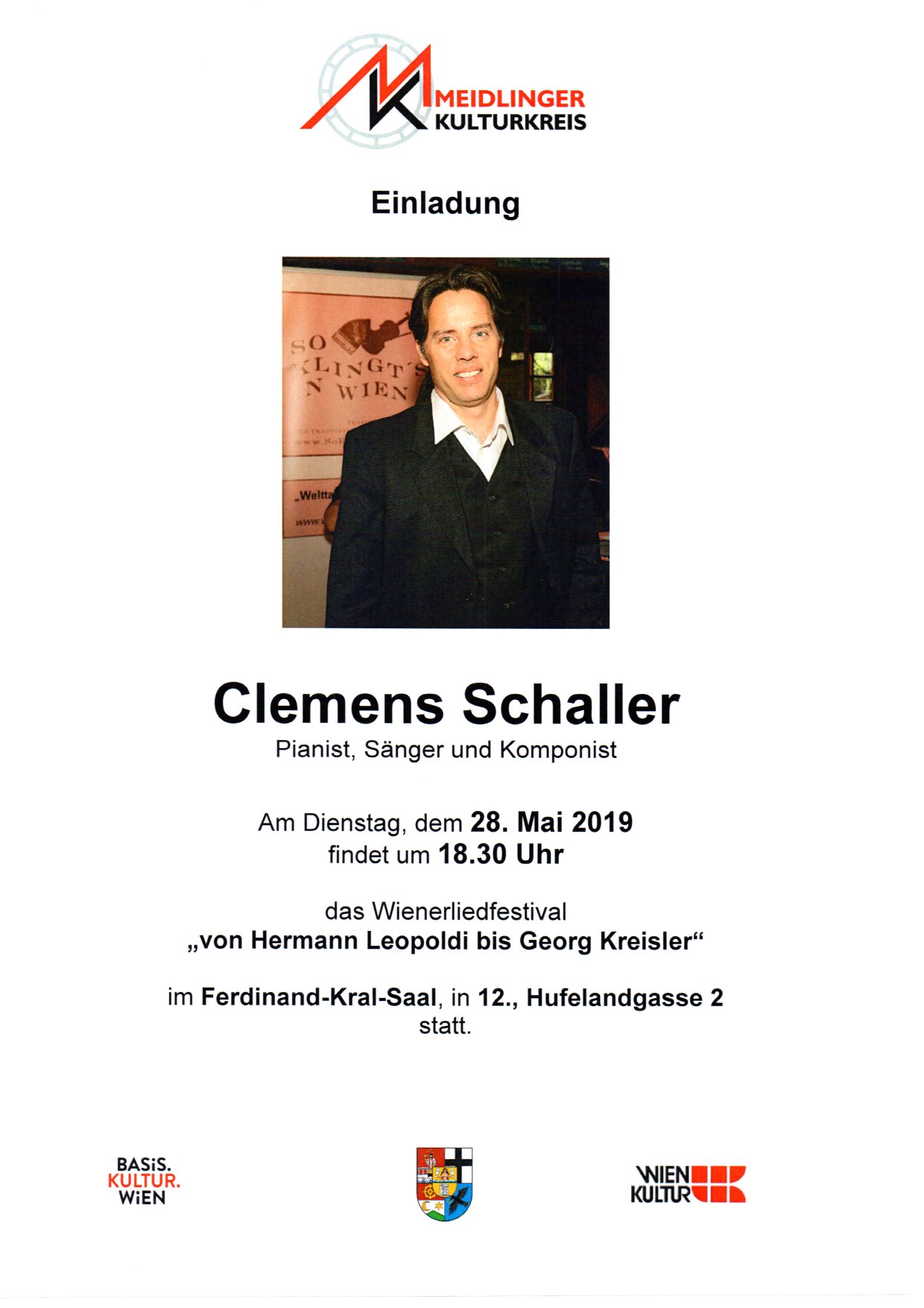 Wienerliedfestival - Clemens Schaller