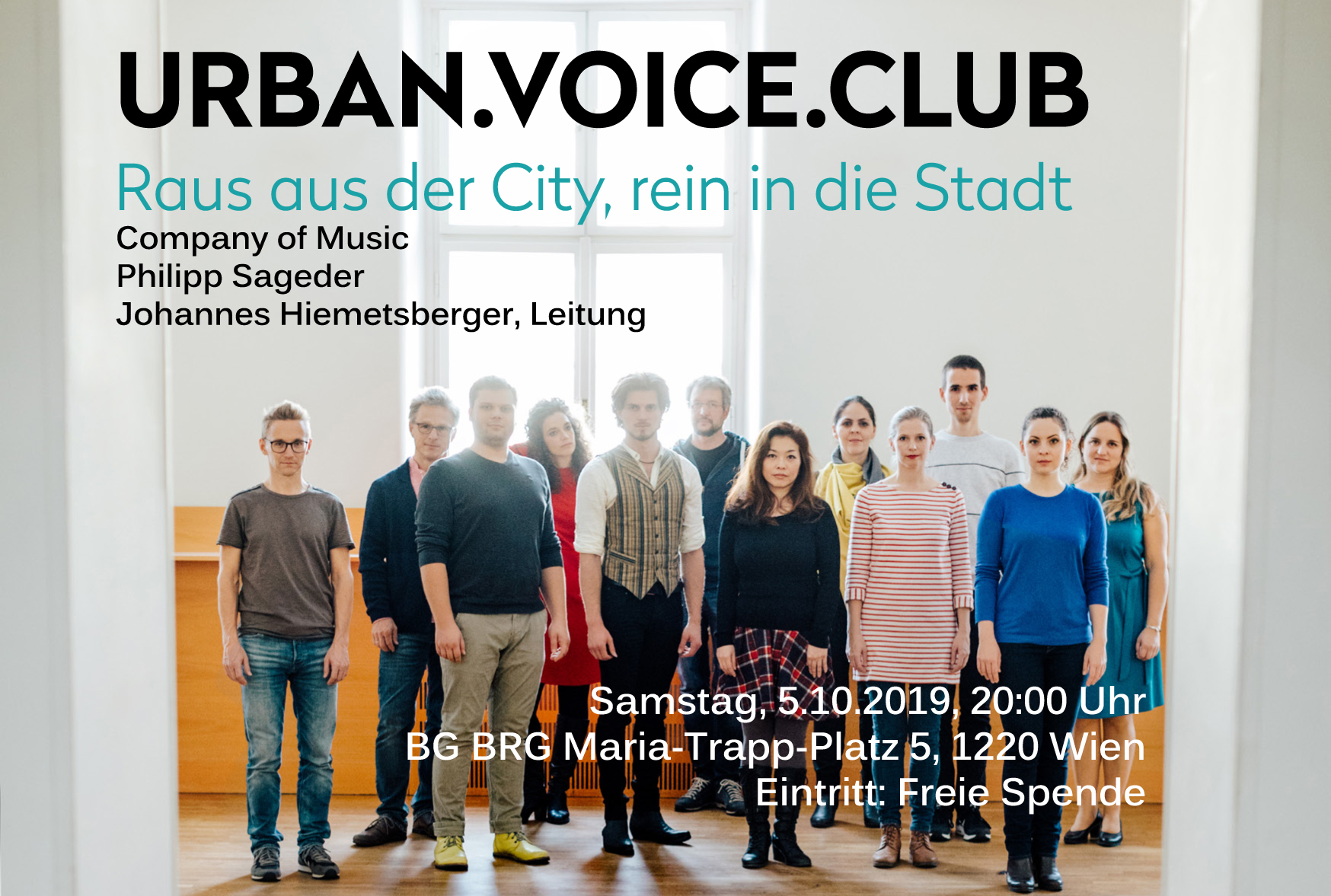 Urban Voice Club I - Ligeti beatboxt die Seestadt wach