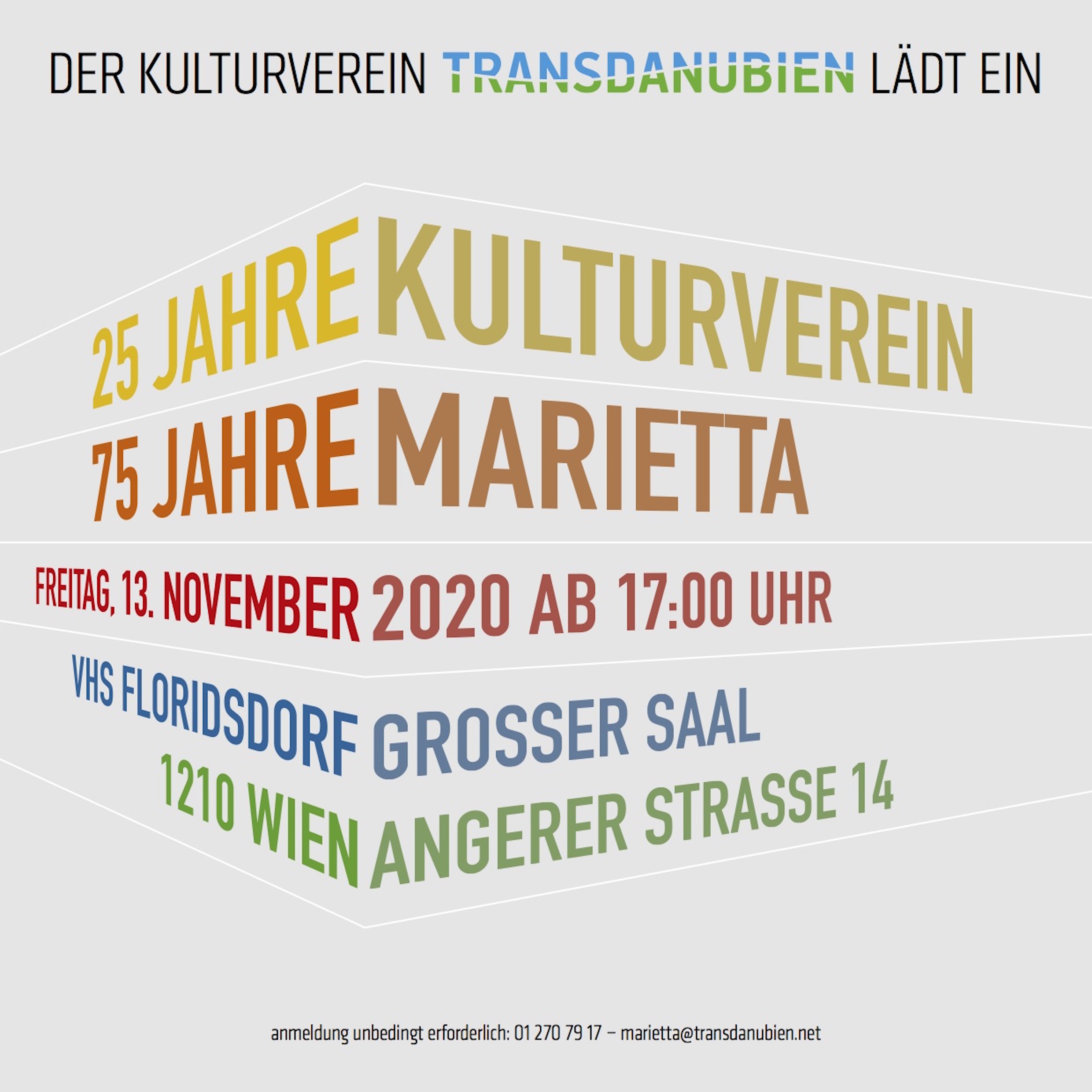 25 Jahre Kulturverein Transdanubien - Jubiläumsfest