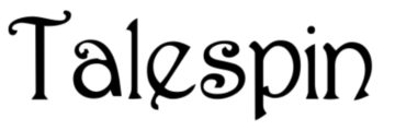 Logo Talespin -- Musikalische Märchen für Groß und Klein