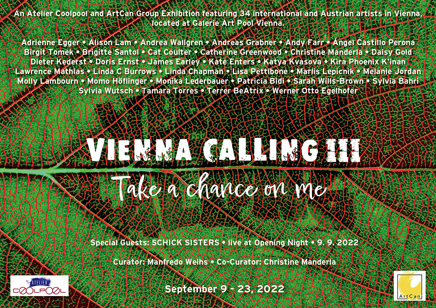 Vienna Calling III - Take a chance on me  | 9. bis 23. September