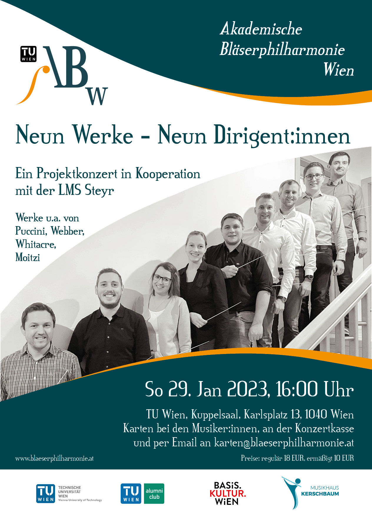 Neun Werke - Neun Dirigent:innen