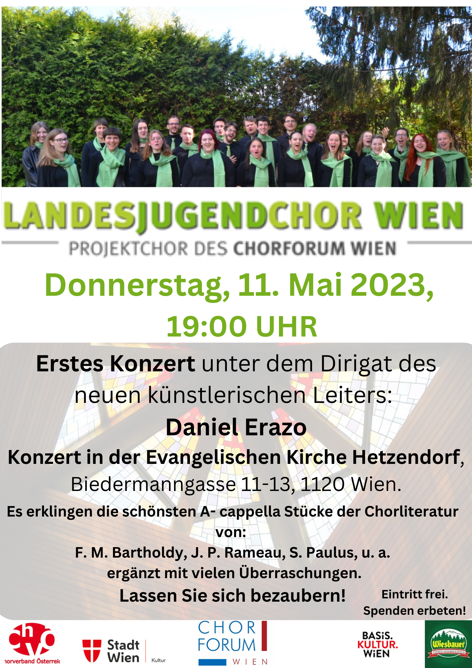 Landesjugendchor Wien - ein Projektchor des ChorForum Wien