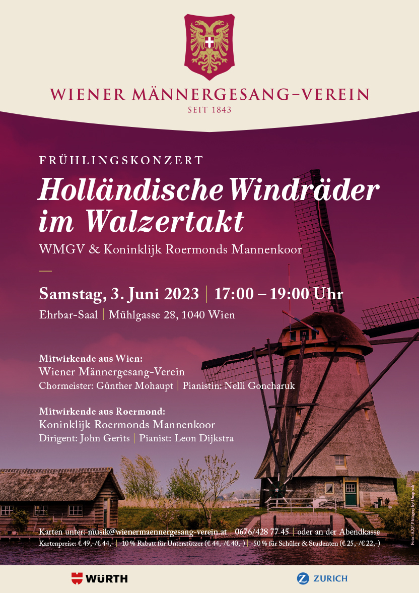 Holländische Windräder im Walzertakt