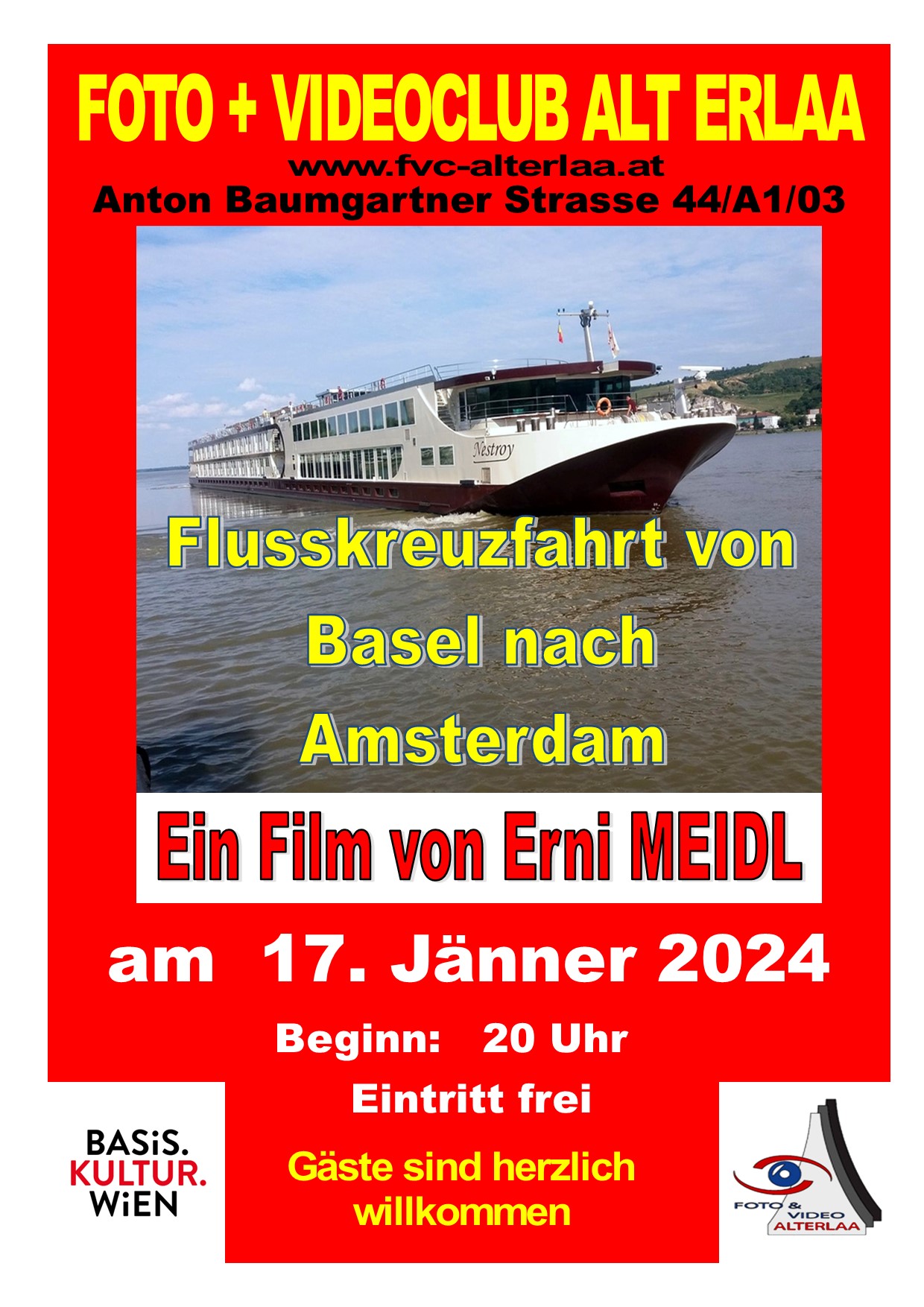 Flusskreuzfahrt von Basel nach Amsterdam