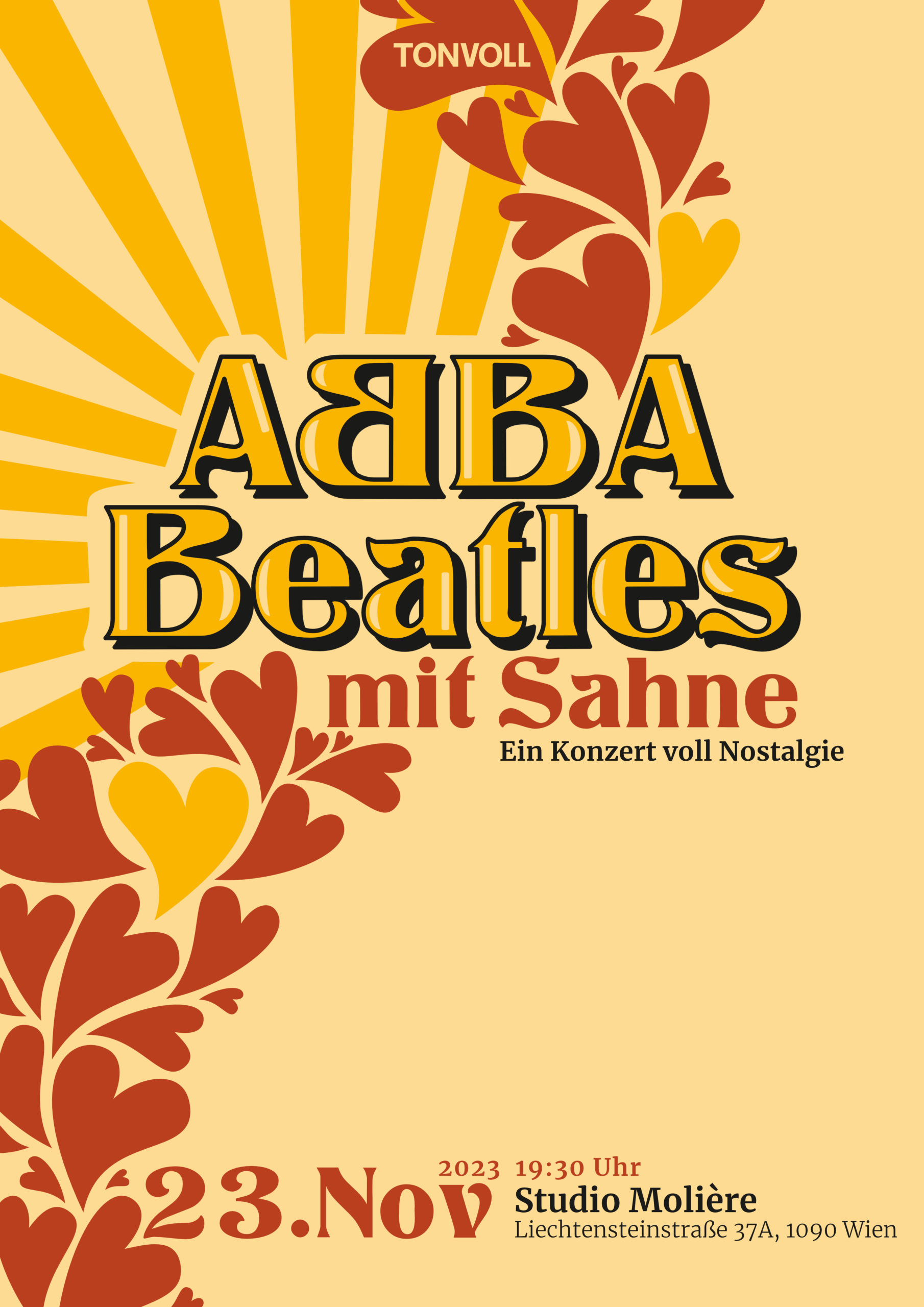 Abba Beatles mit Sahne
