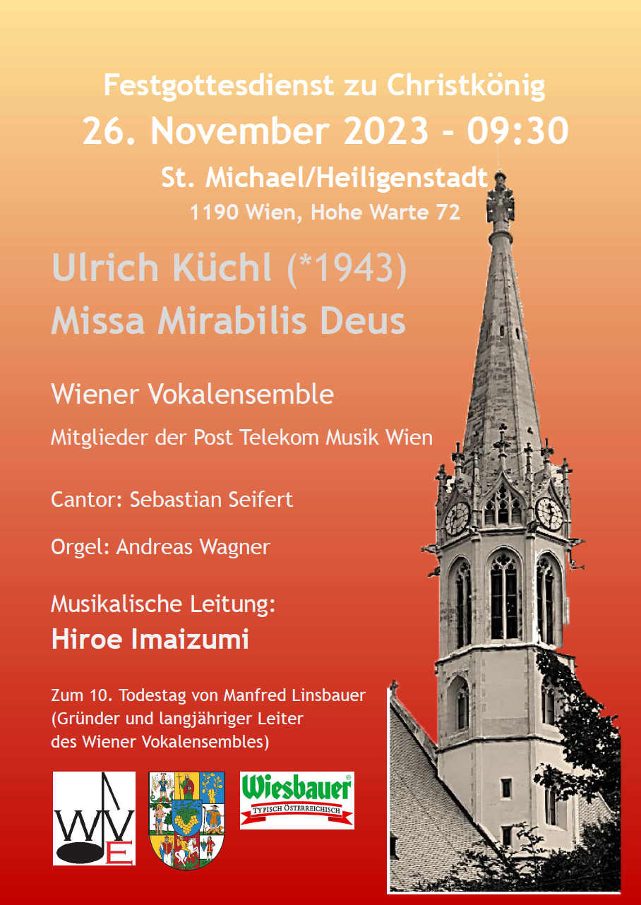Wiener Vokalensemble: Ulrich Küchl - Missa Mirabilis Deus