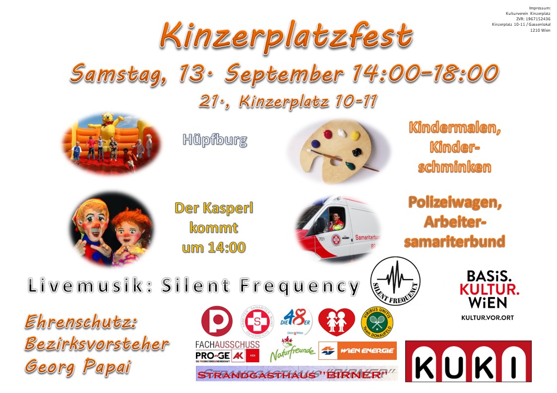 Kinzerplatzfest am 13.9.2025