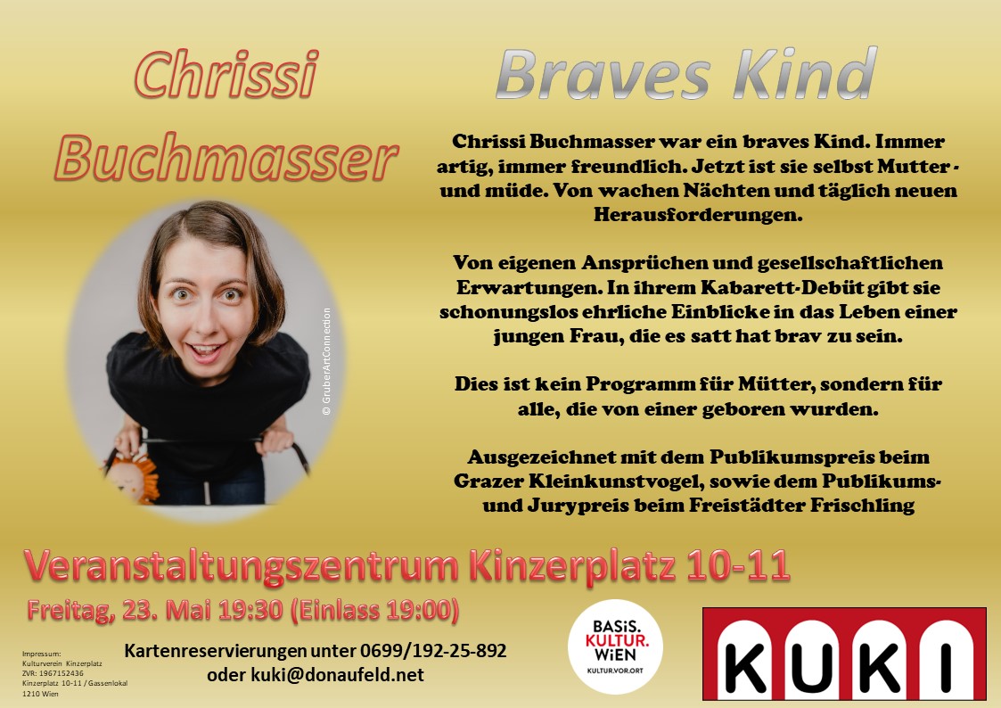 Kabarett: Chrissi Buchmasser 