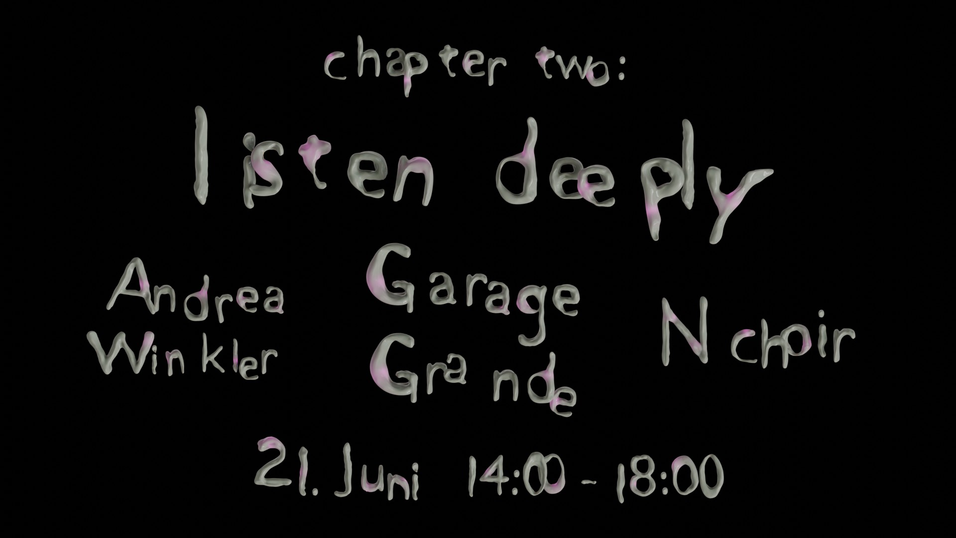 Post Covid Society - chapter two: listen deeply