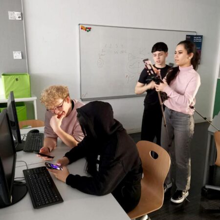 Filmvermittlung_TikTok_Dreharbeiten Filmvermittlung_TikTok_Dreharbeiten