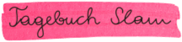 Logo Diana Köhle/Tagebuch Slam/Slam B