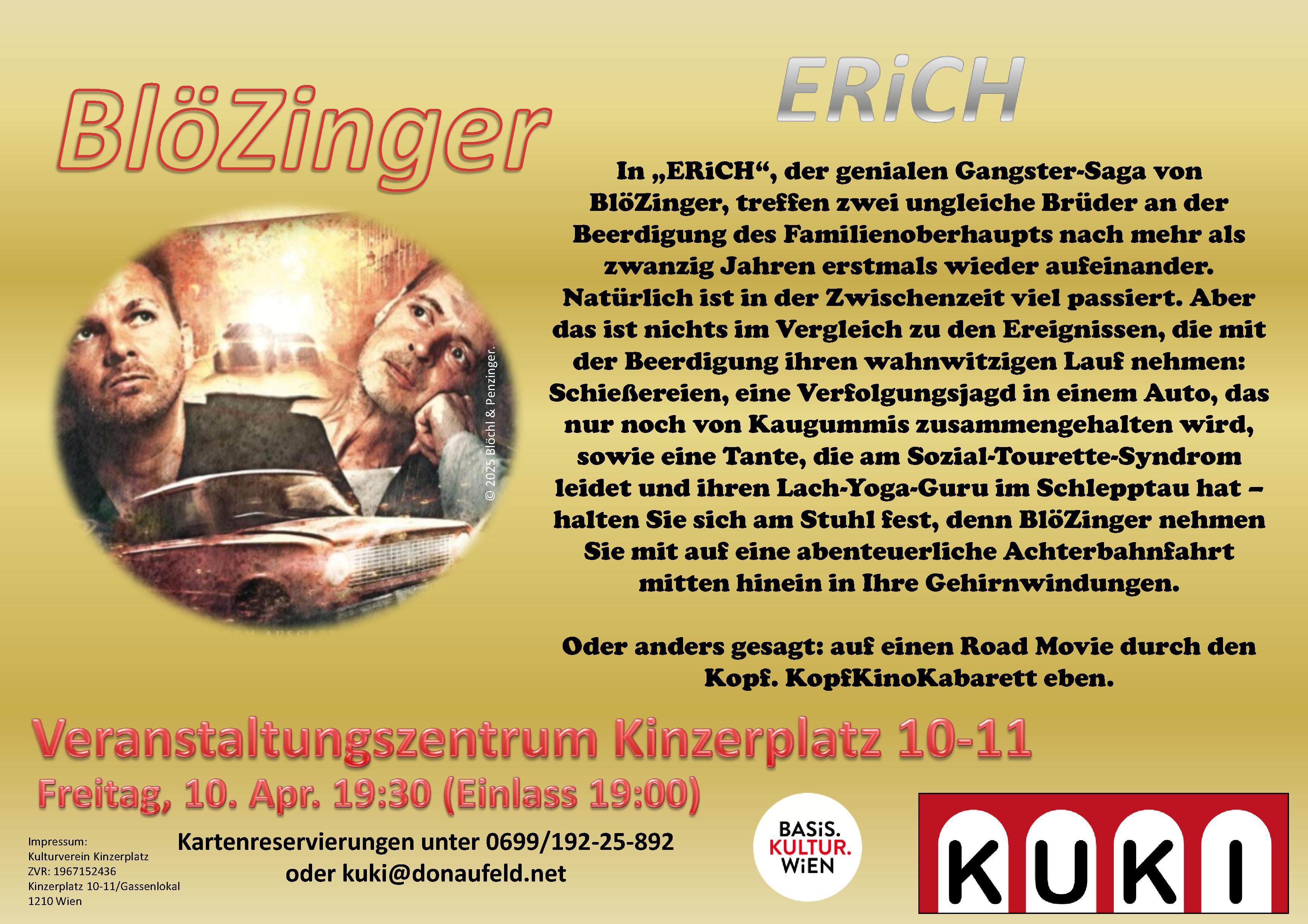 Kabarett: BlöZinger 