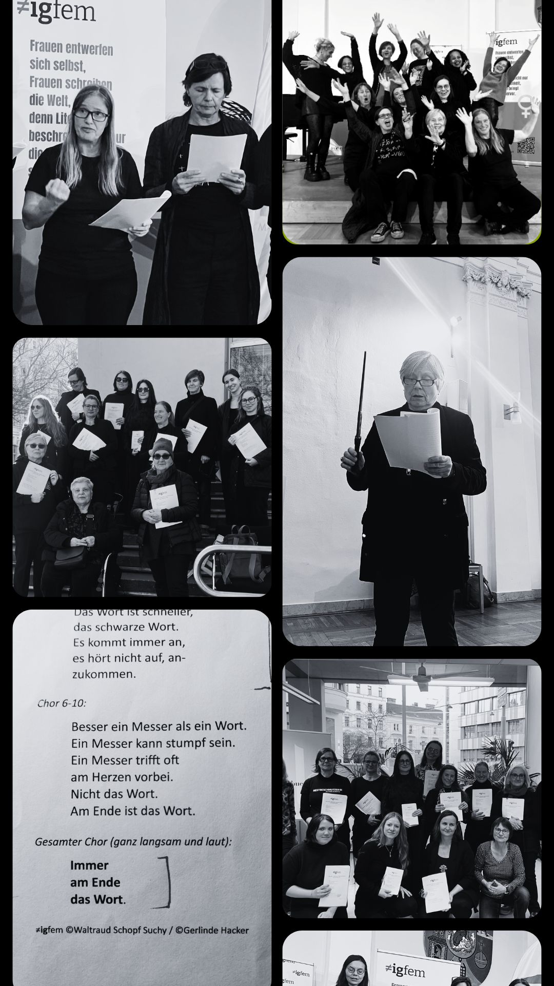 Autorinnen-Text-Chor