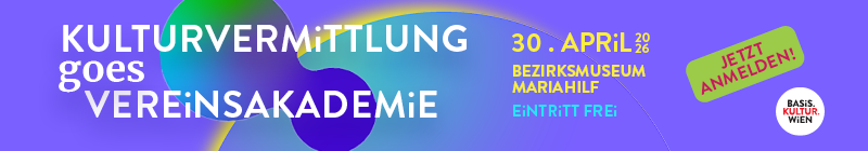 Kulturvermittlung goes Vereinsakademie