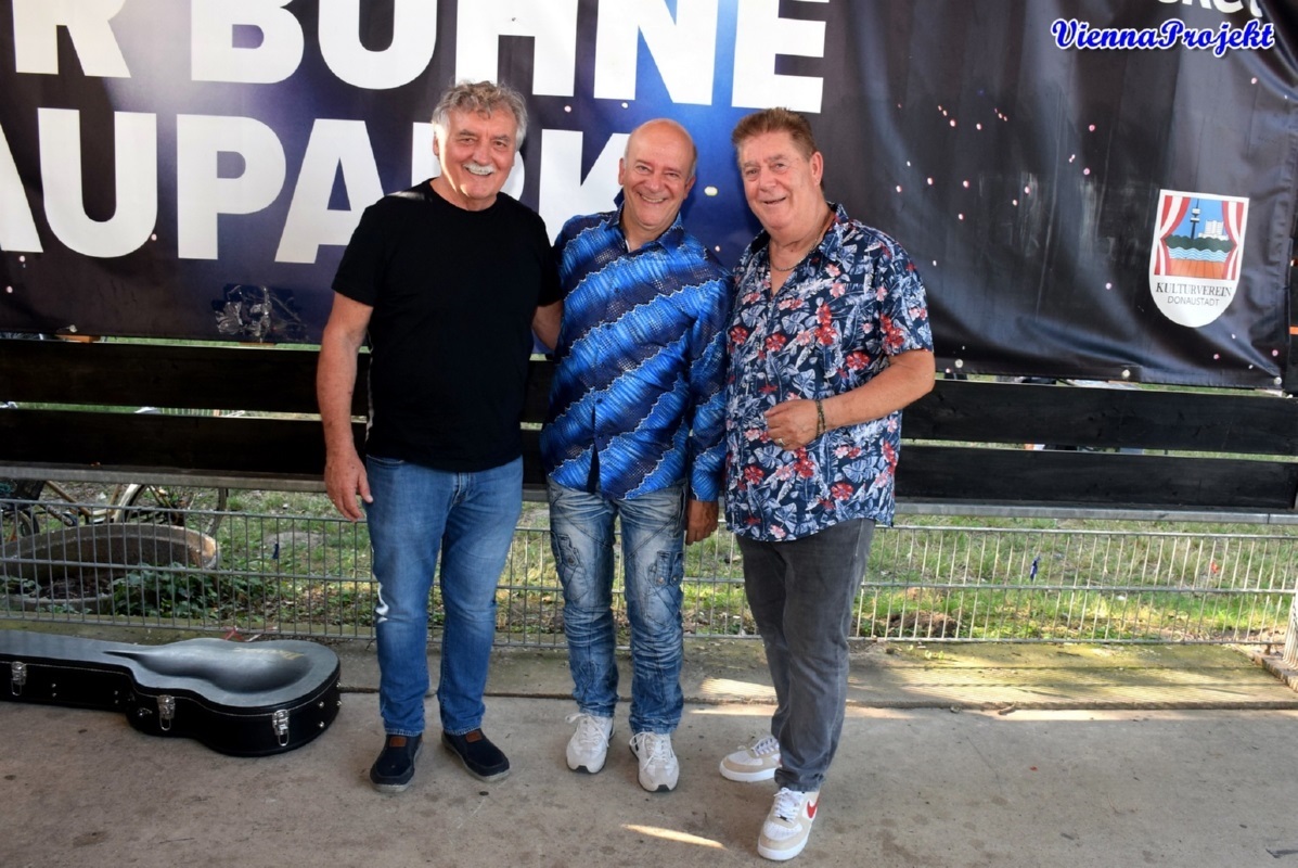 Andy Lee Lang mit Herbert & Victor