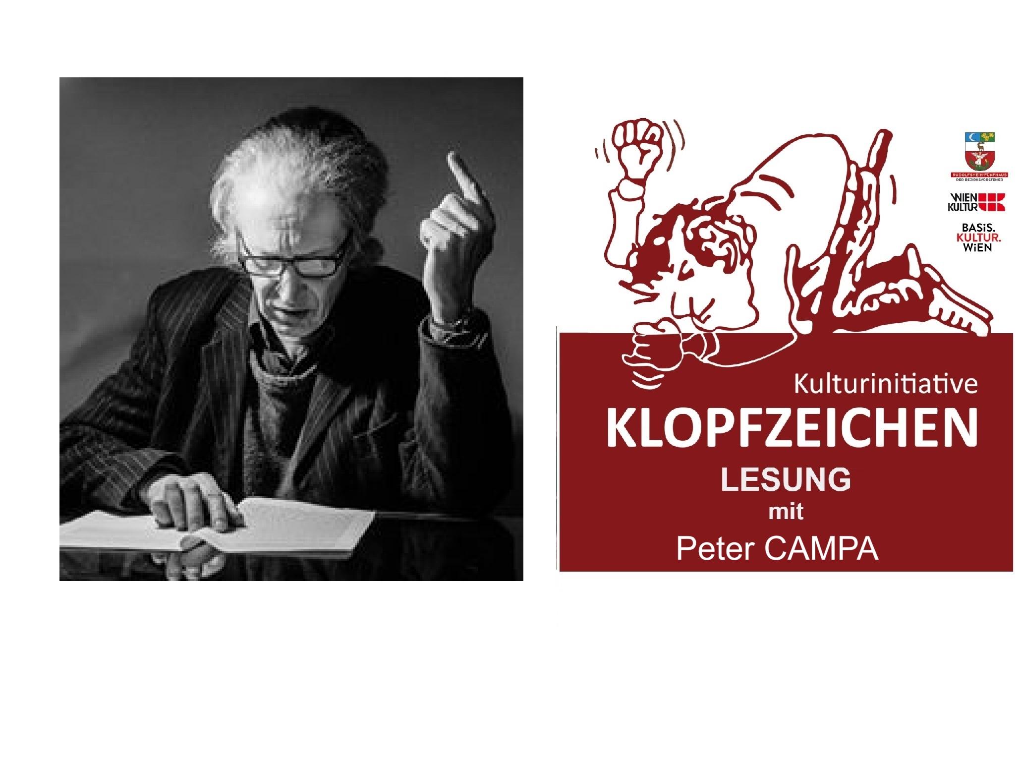Peter Campa – Lesung und Buchpräsentation