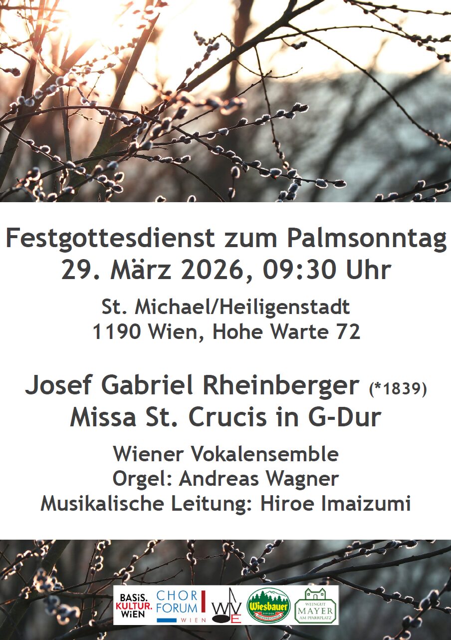 Wiener Vokalensemble: Festgottesdienst zum Palmsonntag