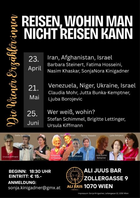 Hinreisen, wohin man nicht reisen kann. Mit Geschichten hinter Grenznen