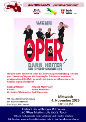 Wenn Oper dann Heiter