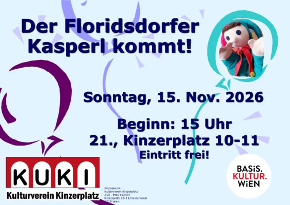 Der Floridsdorfer Kasperl kommt!